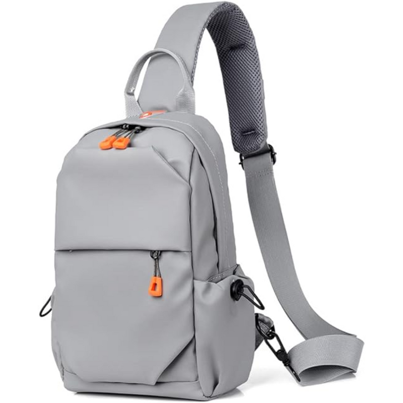 Zen Sling Cross Body Backpack -Grey