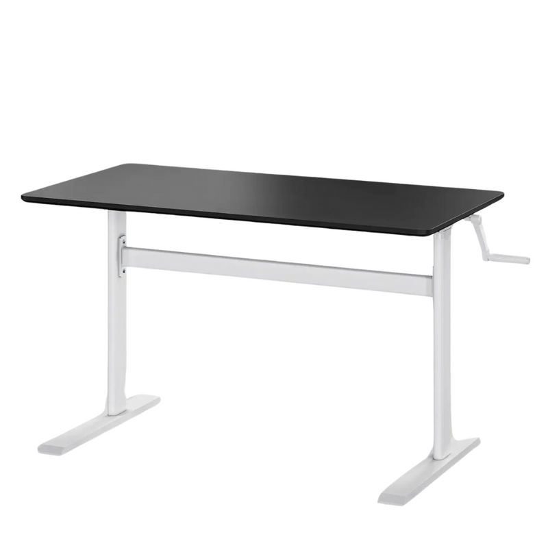 Elevate Desk - Black/ White - Fine Living