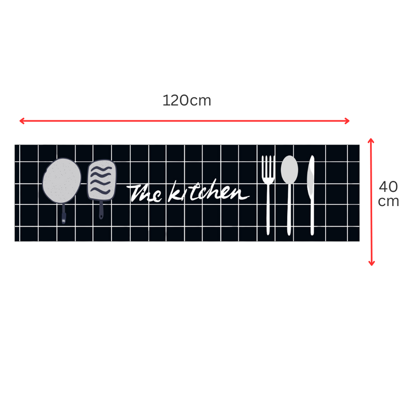 Non - Slip Stride Kitchen Mat 40*120cm