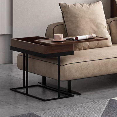 Arcadia Hidden Storage Side Table - Finery