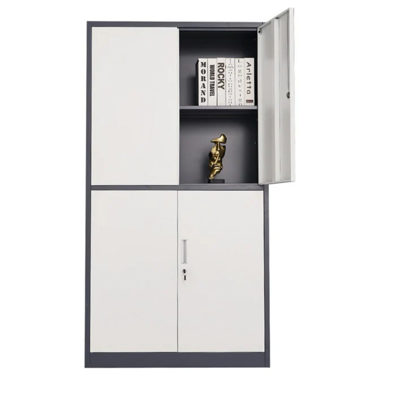 Metal 4 Door File cabinet - Fine Living