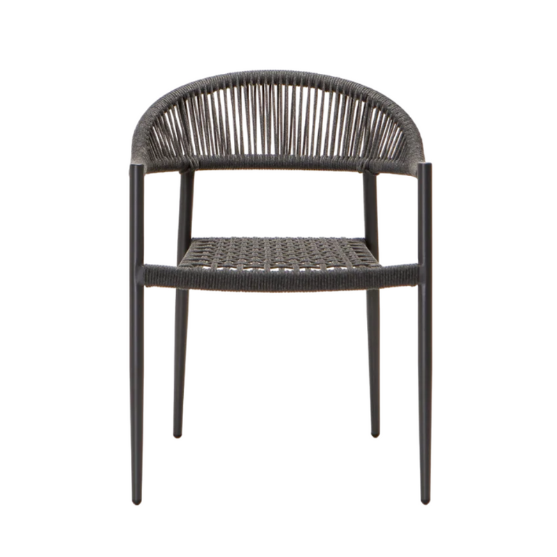 Oslo Rope Chair - Black - Finery