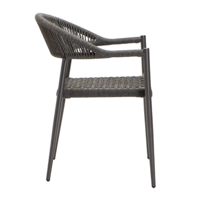 Oslo Rope Chair - Black - Finery
