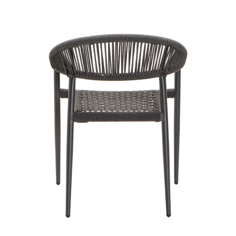 Oslo Rope Chair - Black - Finery
