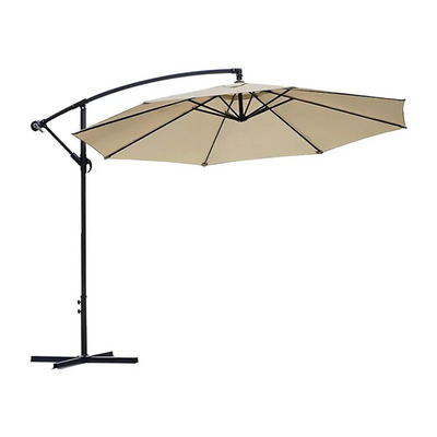 Ibiza Cantilever Umbrella - Beige - Finery