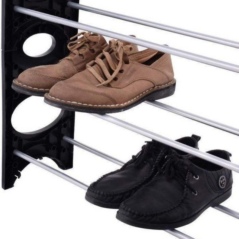Shoe Rack 10 Tier - Black