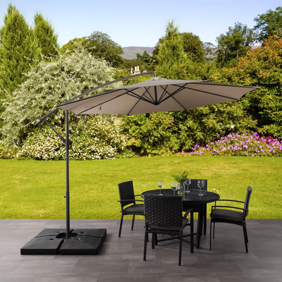Hawaii Roma Umbrella - Beige - Fine Living