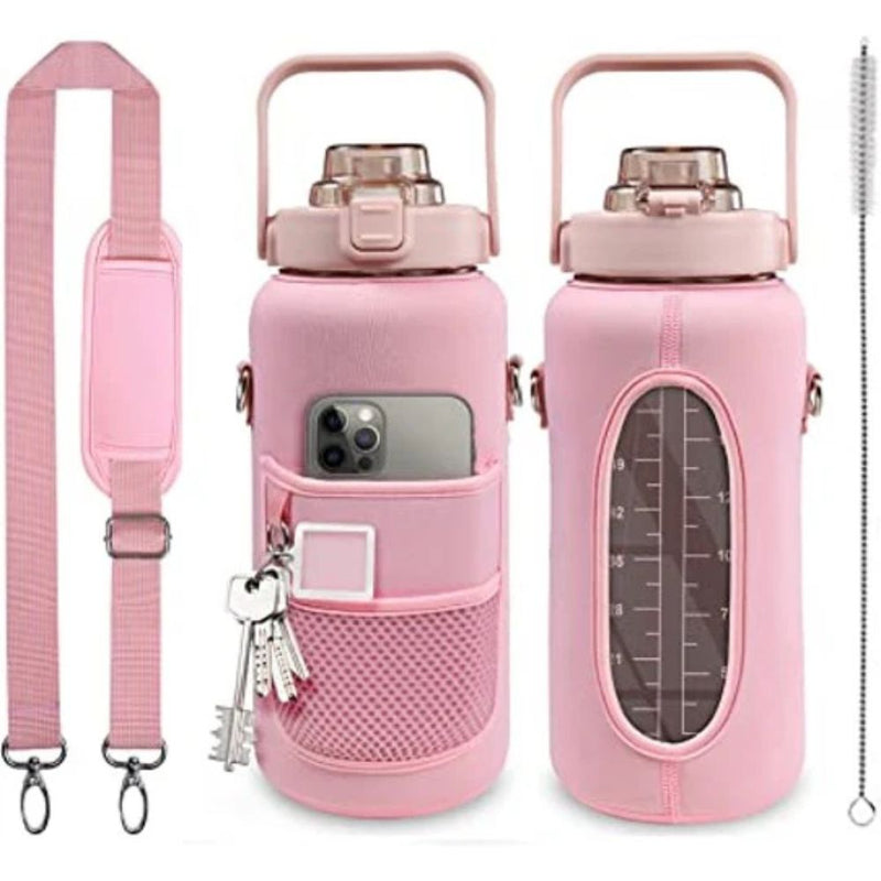 Water Bottle Pouch-Pink