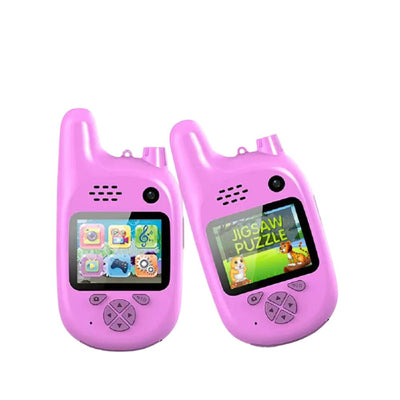 Walkie Talkie Action Camera 1080P - Pink