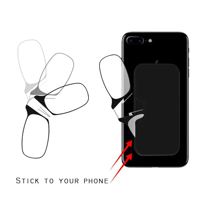 Ultra Slim Reading Glasses - Clear 2.5