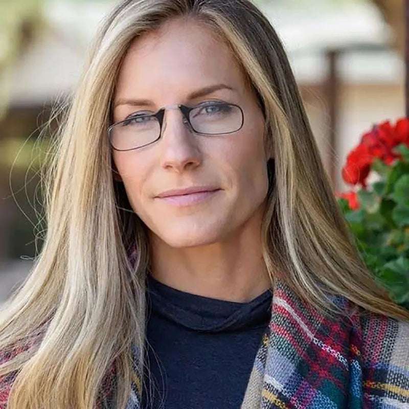 Ultra Slim Reading Glasses - Clear 2.5