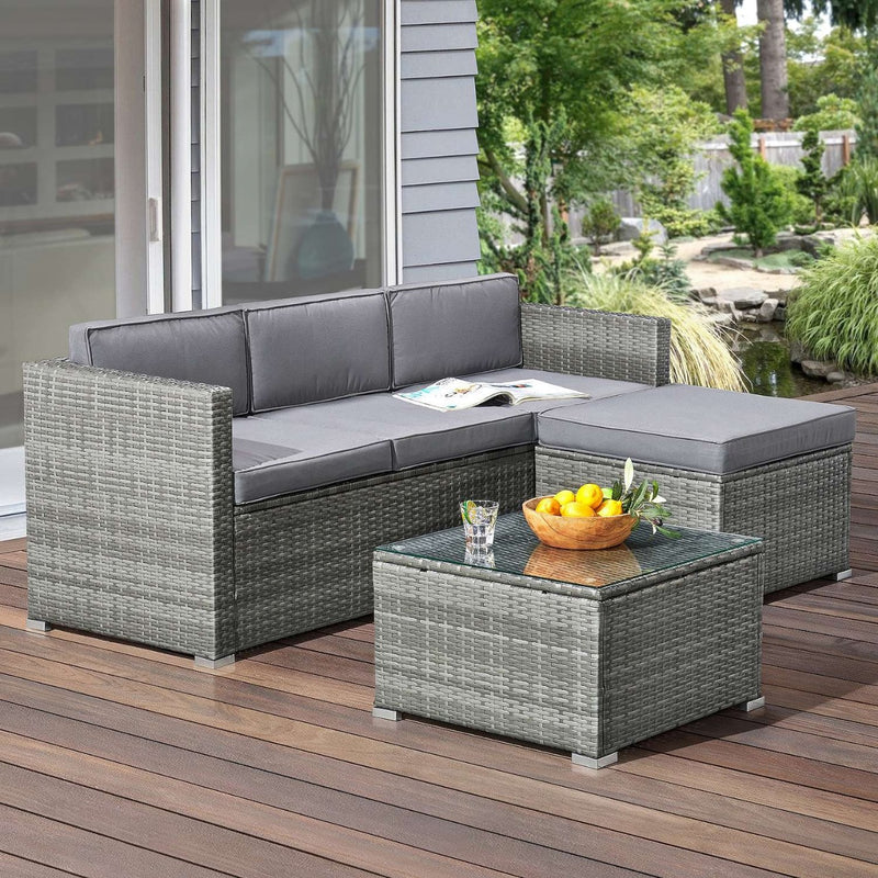 Meridian Corner Patio Set