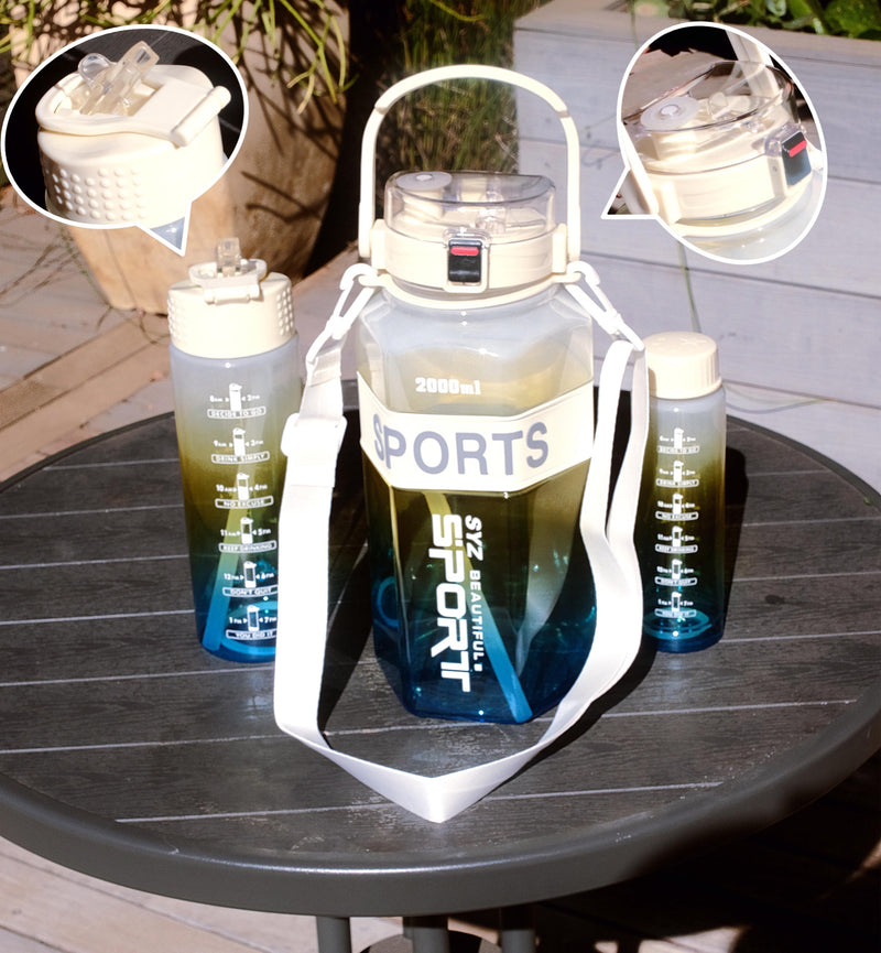 BoldBurst Water bottle - 3pcs