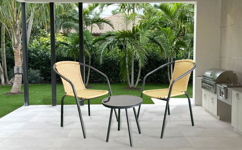 Garden Glimmer 3 Piece Patio Set - Fine Living