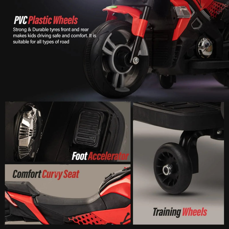 LightRider Motorbike - Red - Jeronimo