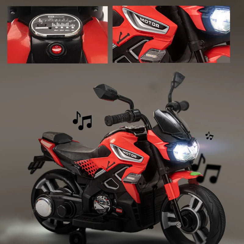 LightRider Motorbike - Red - Jeronimo