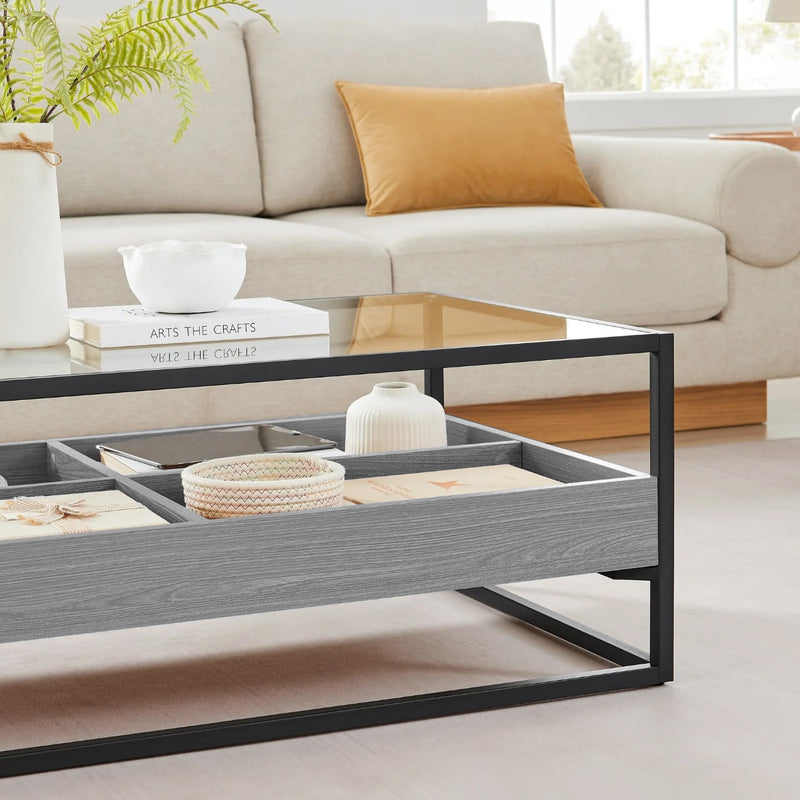 Dominique Coffee Table - Grey