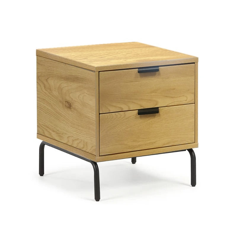 Cleopatra Side Table -Oak- Fine Living