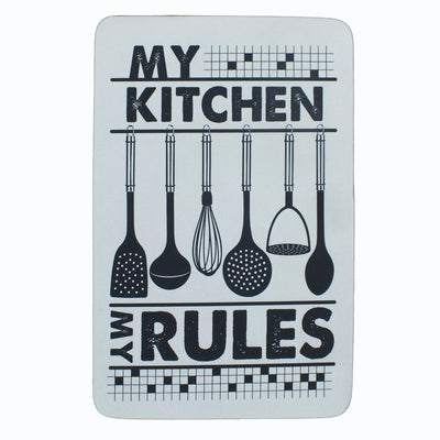 My Rules Kitchen Mat - 2pc