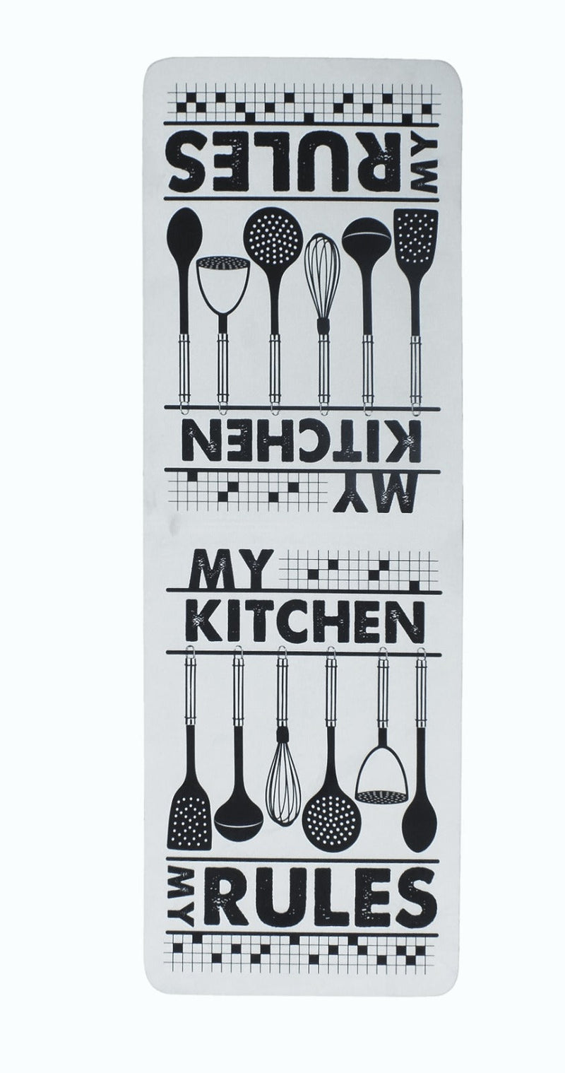 My Rules Kitchen Mat - 2pc