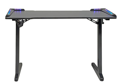 CyberGlow LED Light Gaming Desk - Fine Living
