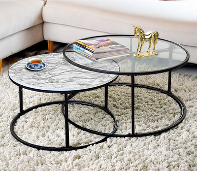 Clara 2 Tier Coffee Table - Finery