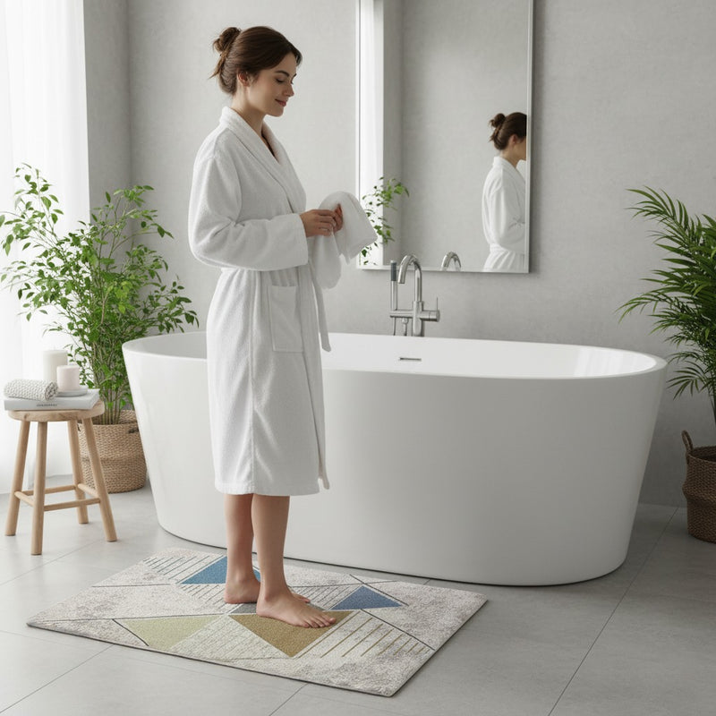 Harmony Hues -Rectangle Bath Mat -60*90cm