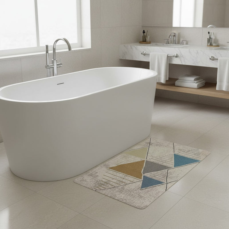 Harmony Hues -Rectangle Bath Mat -60*90cm