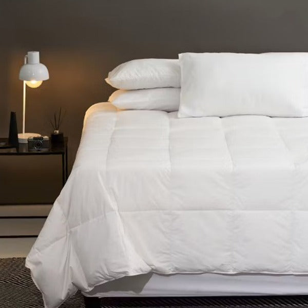 Grandeur Feather  Down Comforter -  Queen- Finery