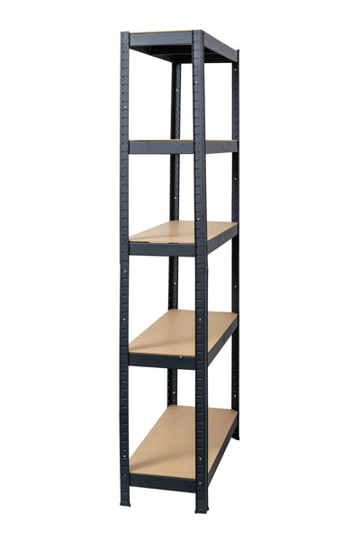 Fine Living - 5 Layer Shelf Matt Black - 2pc set