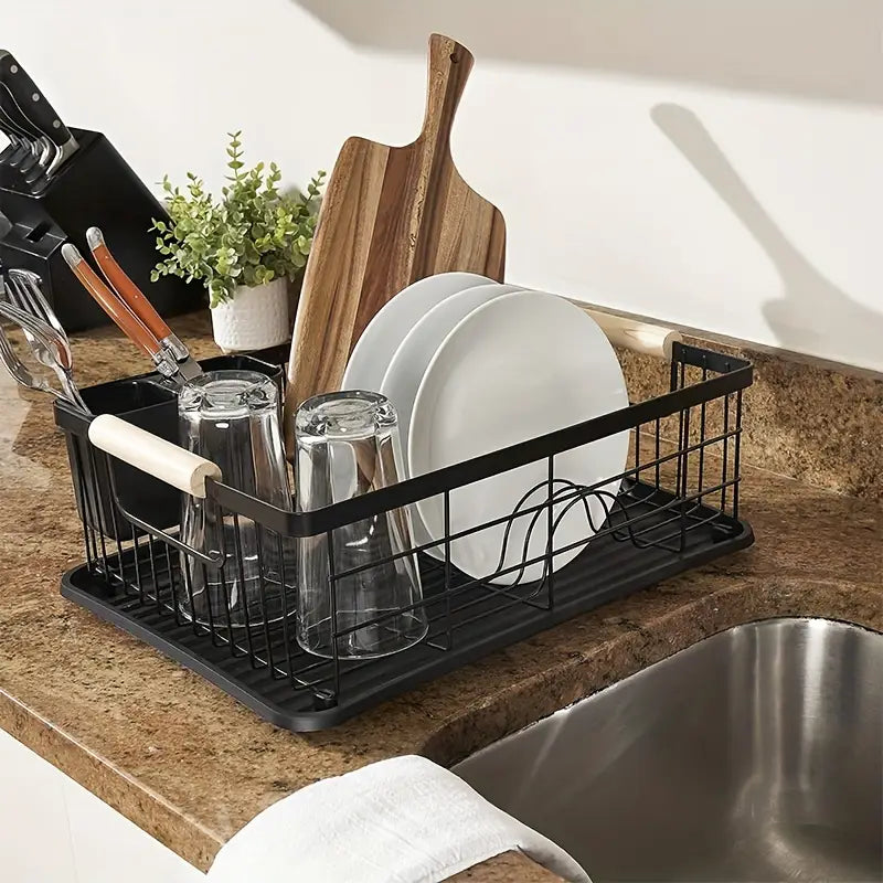 Fine Living Masimo Dish Rack - Black