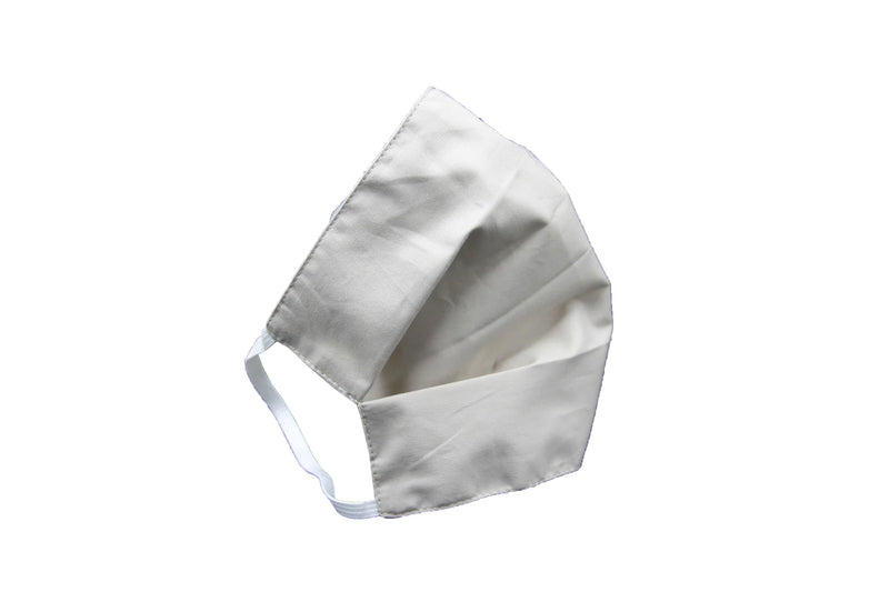 Fabric face mask white (s-m) set of 2