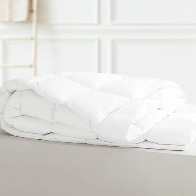 Goose Feather Down Comforter - Super King - Fine Living