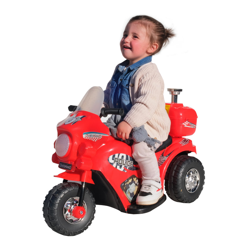 Jeronimo - Siren Police Electric Bike - Red