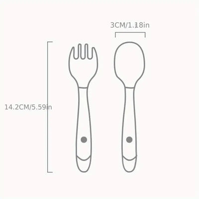 Bendable Twist Fork And Spoon