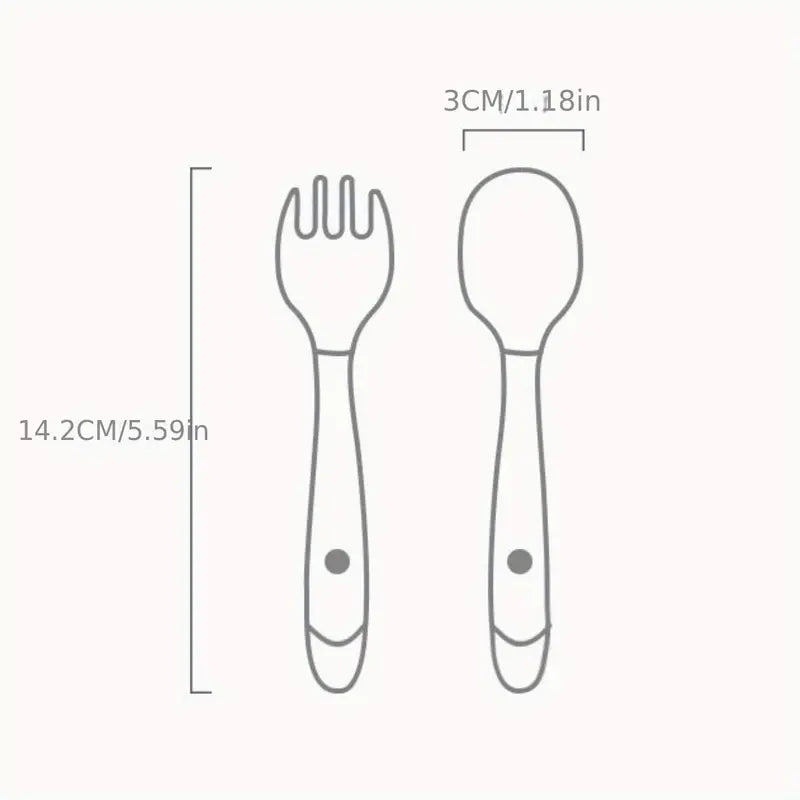 Bendable Twist Fork And Spoon