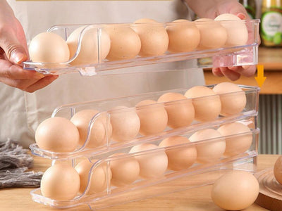 3 Tier Egg Stacker Rack - Fine Living