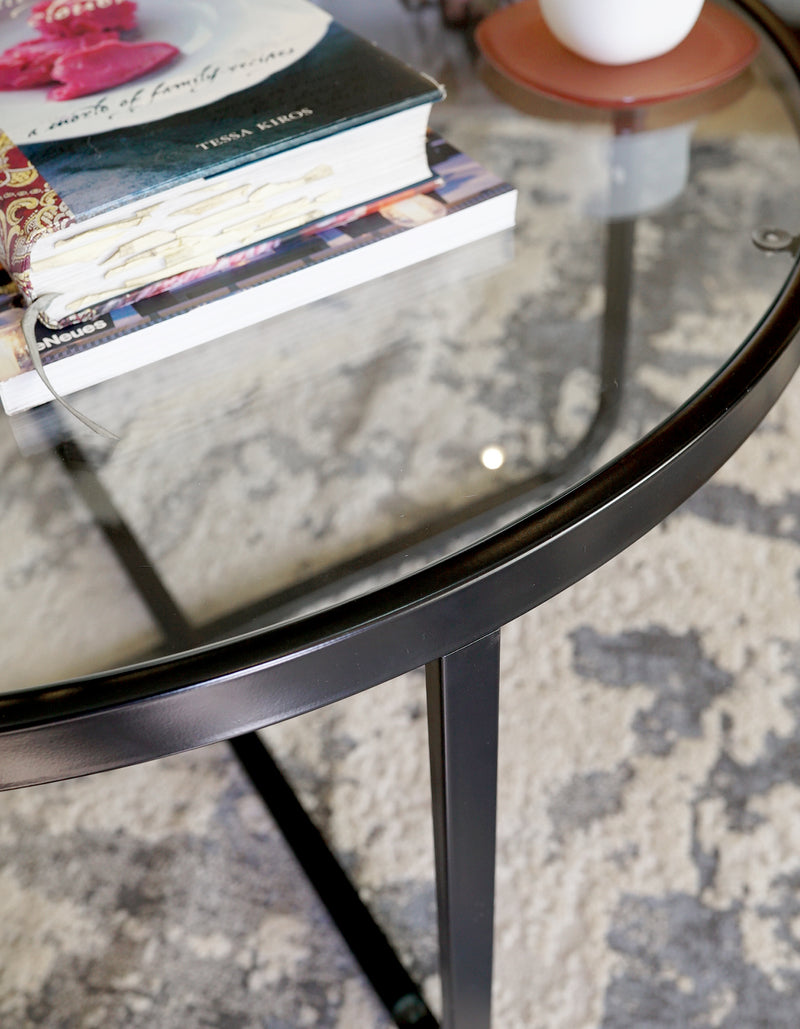 Fine Living Round Table - Glass Top