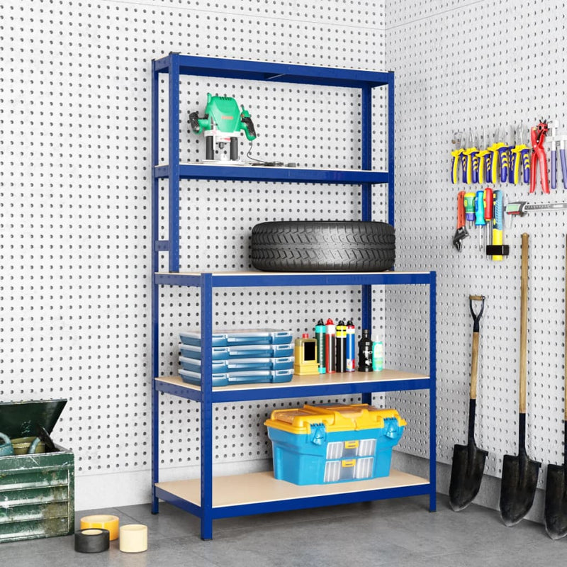 5 Tier Workbench - Matt Black - Fine Living