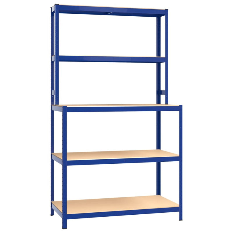 5 Tier Workbench - Matt Black - Fine Living
