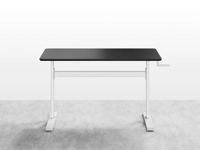 Elevate Desk - Black/ White - Fine Living