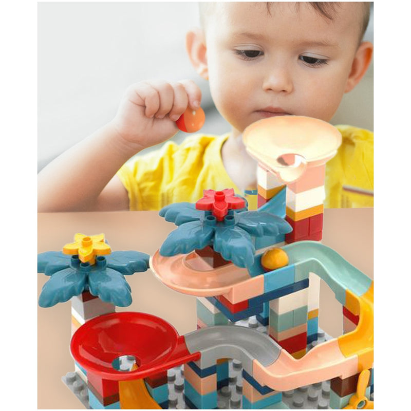 Jeronimo Build it up-Marble Run Track 133pc