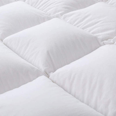 Goose Feather Down Comforter - Double - Fine Living