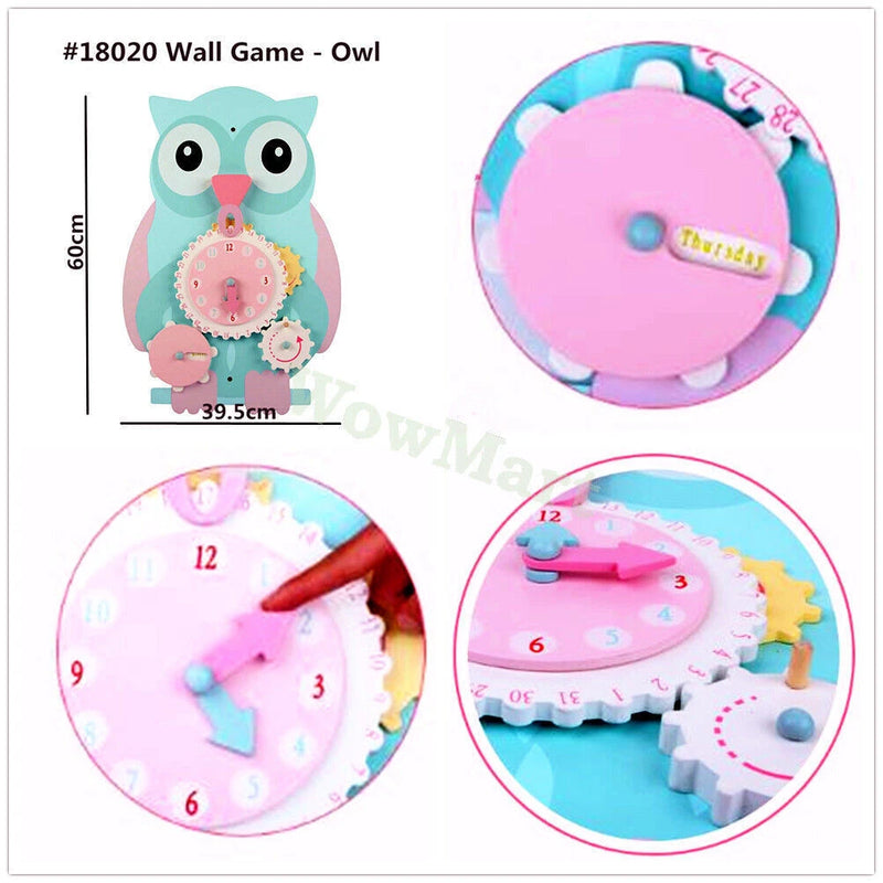 Jeronimo - Wooden Learning Owl