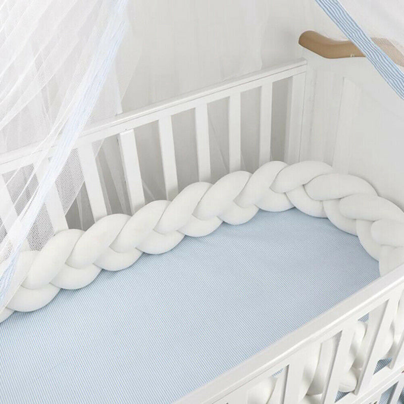 Nuovo - Knot Cot Bumper - 2M - White