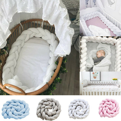 Nuovo - Knot Cot Bumper - 2M - White