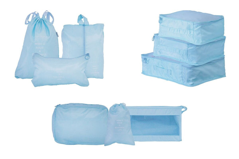 Fine Living Rover 9pc Organizer bag - Turquoise