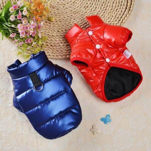 Snoozle Dog Jacket - Mediuml - Red - Rex