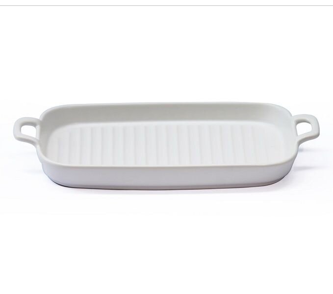 Slim Trim Oven Dish White