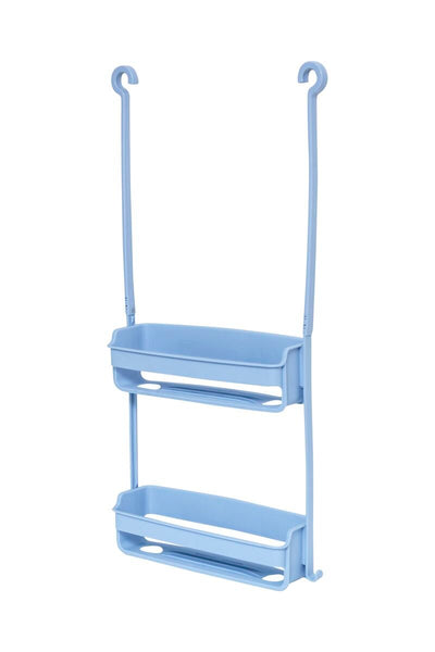 Fine Living 2 Tier Bathroom Caddy- Blue